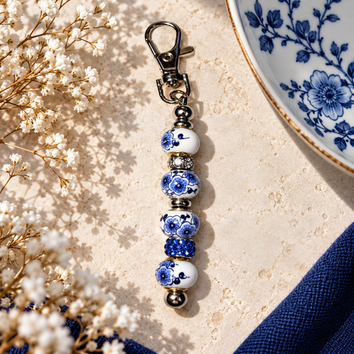 Handmade blue white - handmade,