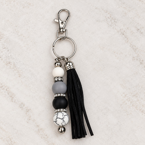 Handmade black white - black, gray