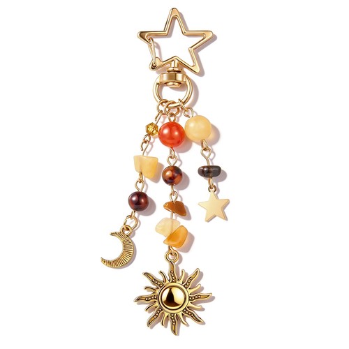 Kimonce sun moon keychain - kimonce,