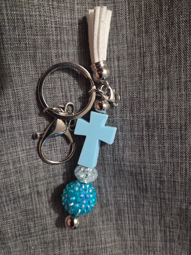 Cross keychain - cross,