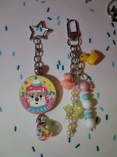 Clown key chain - 2x,